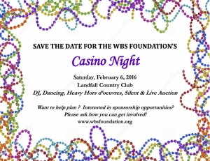 Casino Night Save the Date